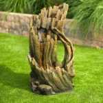 Alcamo fatörzs csobogó+Led világítás78 x 51 x 36 cm