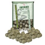 Amur-Grass Carp Boilie horogcsali 20 mm fűszeres 800 g