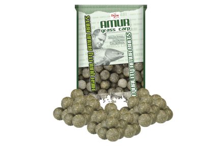 Amur-Grass Carp Boilie horogcsali 20 mm fűszeres 800 g