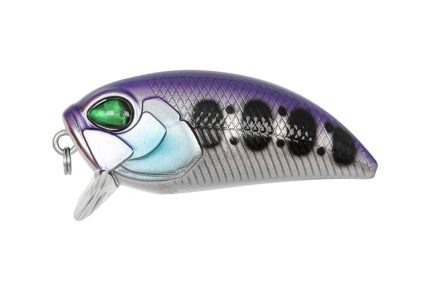 Angry Crank wobbler 5 cm 8 g lila-fehér-fekete úszó