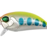 Angry Crank wobbler 5 cm 8 g zöld-fehér-kék úszó