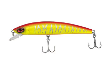 Arrow Minnow wobbler 9 cm 9 g fluo-sárga-csíkos úszó