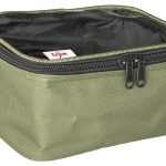 Átlátszó tetejű táska L 19x13x10 cm