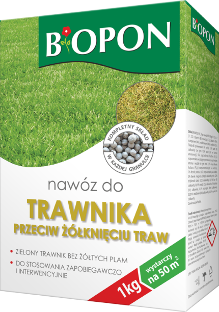 Biopon gyep sárgulás elleni növénytáp 1 kg