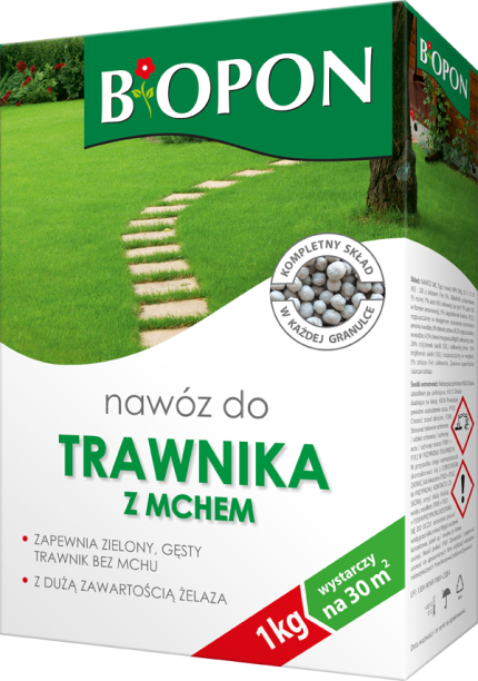 Biopon mohás gyeptáp 10 kg