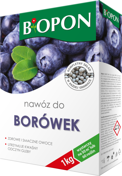 Biopon növénytáp Áfonya gran. 1kg