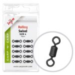 Bojlis forgó 7-es fekete 10 db