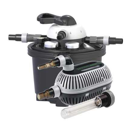 Clear Control 25 nyomás alatti szűrőszett(CC25+UV-C 9W +HighStream 4 500 pumpa)