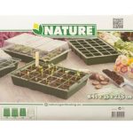 Csíráztató tálca 4 rekeszes 23x37cm