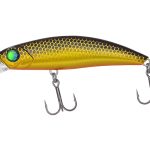 Curve Minnow wobbler 6 cm 7 g fekete-arany süllyedő