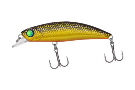 Curve Minnow wobbler 6 cm 7 g fekete-arany süllyedő