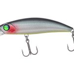 Curve Minnow wobbler 6 cm 7 g fekete-ezüst süllyedő