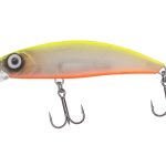 Curve Minnow wobbler 6 cm 7 g fluo-sárga-fehér süllyedő