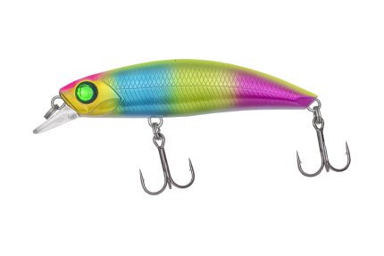 Curve Minnow wobbler 6 cm 7 g kék zöld-rózsaszín süllyedő
