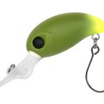 Deep Crank wobbler 28 mm 2 g zöld úszó