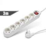 ELEKTROMOS ELOSZTÓ 6-OS 3M KAPCSOLÓVAL