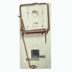 Fa egérfogó egy darabos