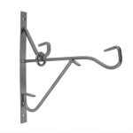 Fali virágtartó kar öntöttvas 25 cm