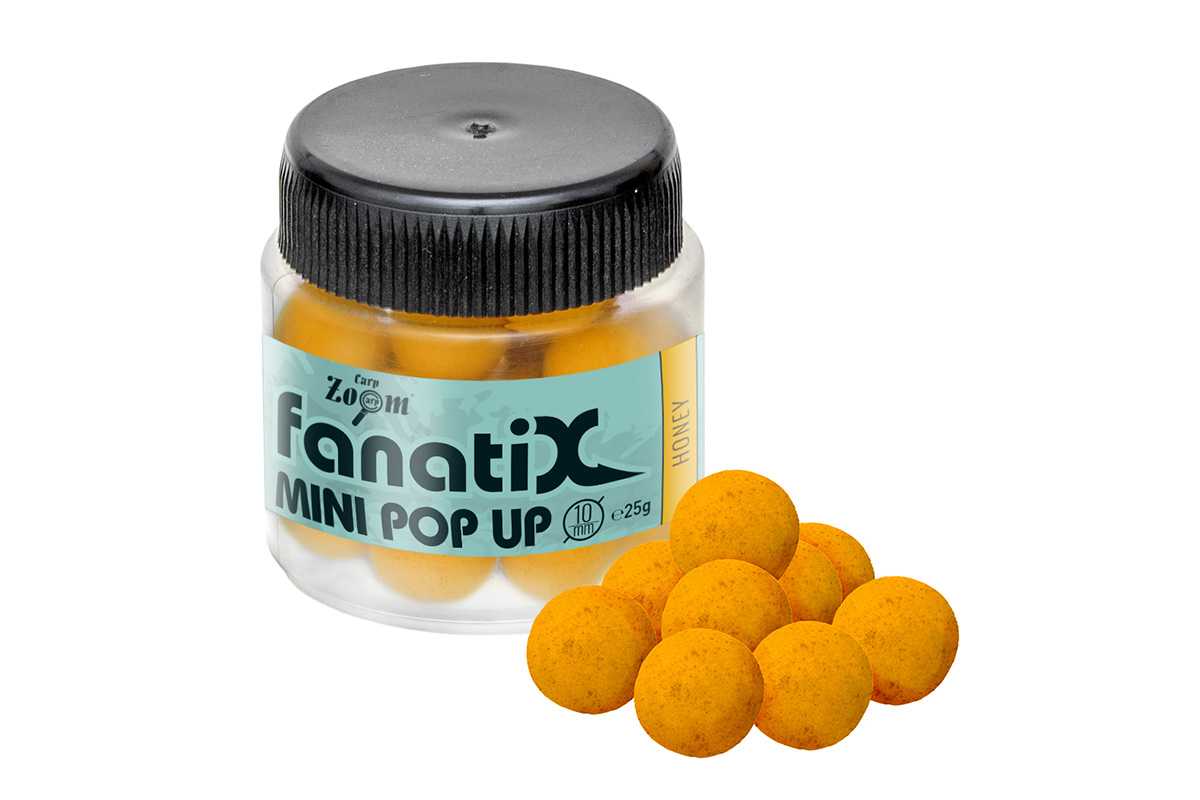 Fanati-X Mini Pop Up horogcsali 10 mm méz 25 g