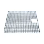 Fedőrács acél 80 x 80 cm