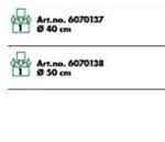 Függőkosár bélés oldalsó nyílásokkal 40cm