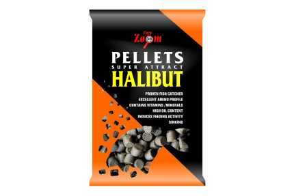 Furat nélküli halibut etetőpellet 20 mm halibut fekete 10 kg