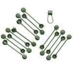 Futónövény rögzítő 15 db