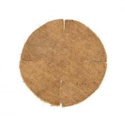 Hold alakú lapos kókuszbélés