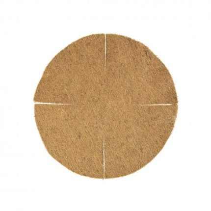 Hold alakú lapos kókuszbélés