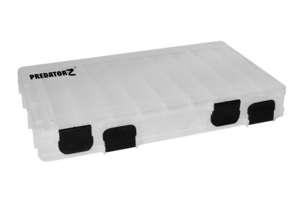 Hosszú fakkos műcsalis doboz 270x180x45mm