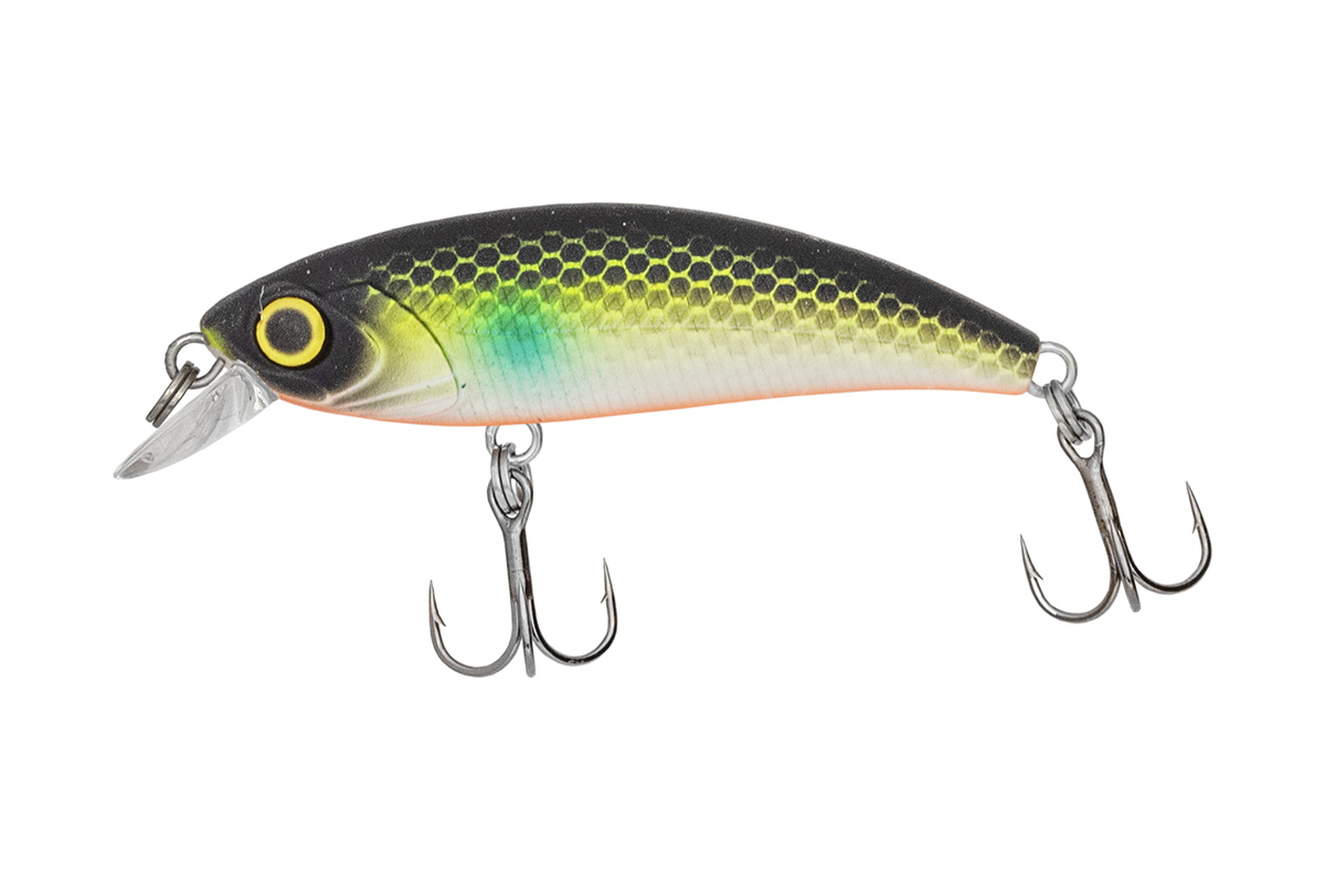 Immortal Shad wobbler 5 cm 4 g fekete zöld úszó