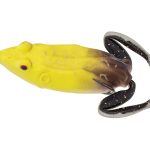 Jumping Frog békautánzat 65 cm 155 g sárga-feket