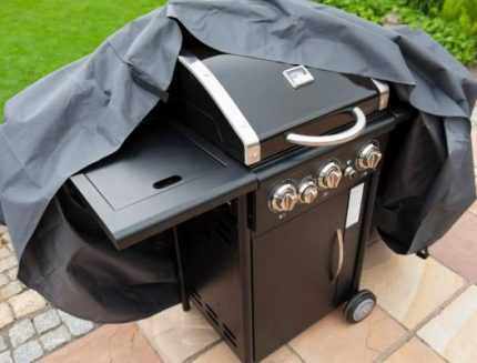 Kerti grillsütő takaró 80x120x75 cm