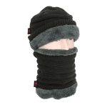 Kötött sapka és sál szett