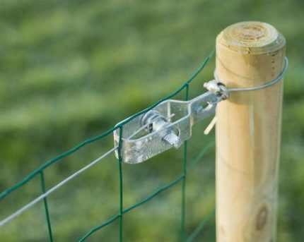 Kötöződrót szett 2db kapoccsal galvanizált