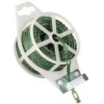 Kötöződrót vágószerkezettel zöld 25m