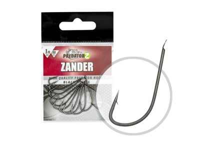 Lapkás süllőző horog 50-as 10 db