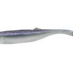 Longtail Killer gumihal halas aromával 10 cm fekete-szürke 5 db