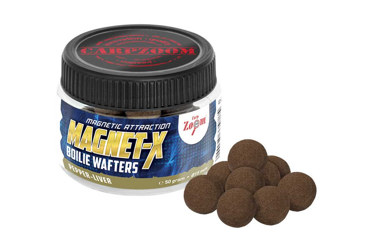 Magnet-X Boilie Wafters prémium horogcsali bors máj 50 g