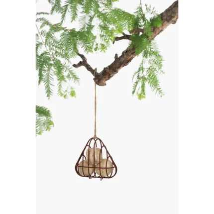 NALA drót madáretető barna háromszög 7