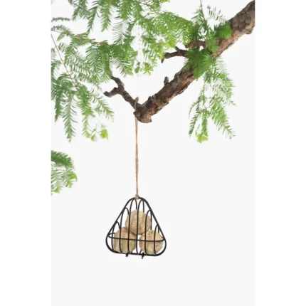 NALA drót madáretető fekete háromszög alakú 7