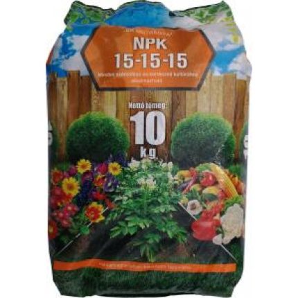 NPK 15-15-15 műtrágya 5 kg