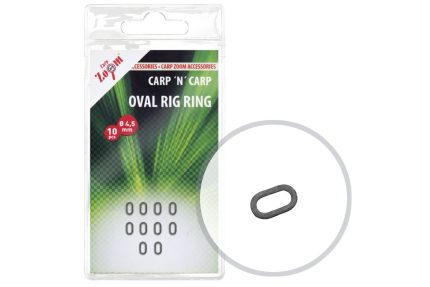 Ovális előkegyűrű 4-5 mm 10 db