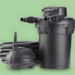 Pontec PondoPress 5.000 nyomásszűrő szett UVC-vel szivattyúval és tömlővel