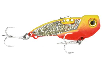 Prado vertikális műcsali 89 mm 80 g piros-sárga