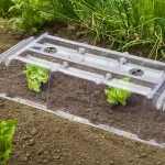 Pvc kerti alagút rögzítővel