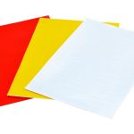 Reflektor fólia 15 x 20 cm fehér sárga piros 3 db