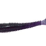 Ribbed Killer gumihal halas aromával 95 mm lila 5 db