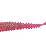 Ribbed Killer gumihal halas aromával 95 mm rózsaszín 5 db