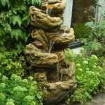 Sedona fatörzs csobogó+Led világítás 134x77x55cm